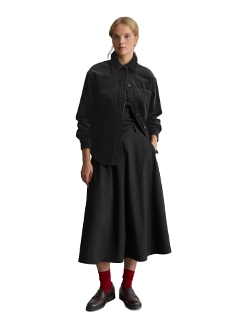 Marc O'Polo DENIM Cordbluse relaxed in Schwarz