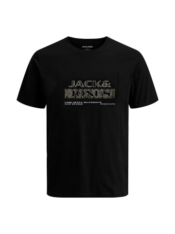 Jack and Jones 3er Pack T-Shirts JCOSTANCE Text Tee SS Crew Neck in Mehrfarbig