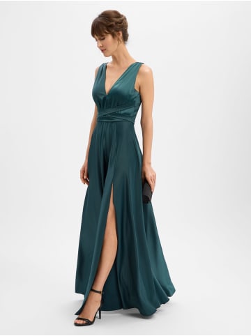 Marie Lund Abendkleid in smaragd - 0009