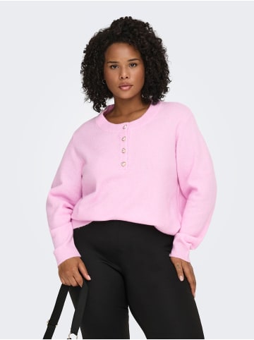 ONLY Carmakoma Strickpullover in Romance Rose 1