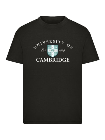 F4NT4STIC T-Shirt University Of Cambridge Est 1209 in schwarz