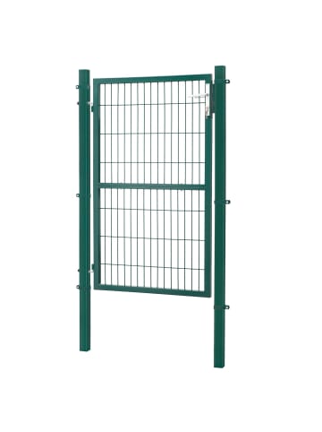 SONGMICS Gartentor Patya in Grün - (B)106 x (H)200 x (T)6 cm
