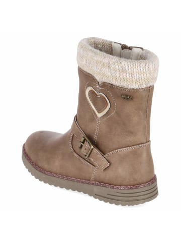 Indigo Schlupfstiefel in beige