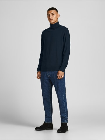 Jack & Jones Jack & Jones Pullover Rollkragenpullover JJEEMIL KNIT ROLL NECK in grau