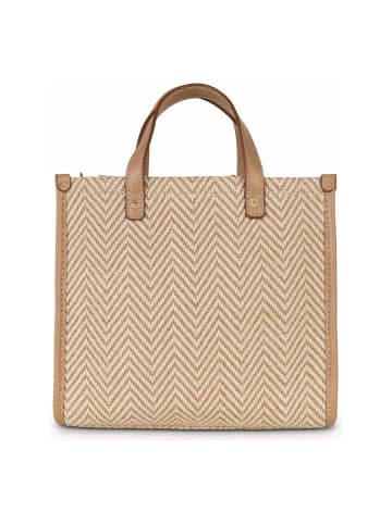 Oilily Zigzag Stripe Shopper Tasche 22 cm shifting sand