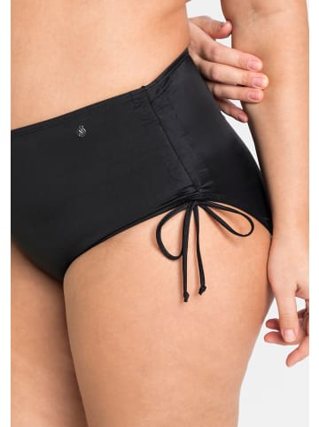 sheego Bikini-Hose in schwarz