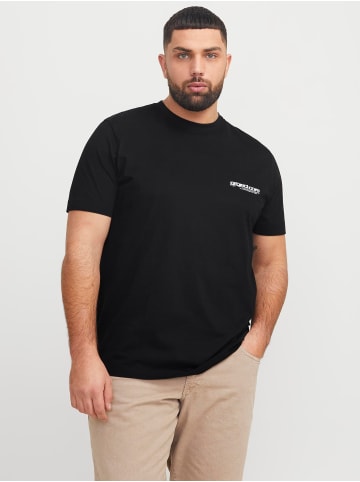 JACK & JONES PLUS T-shirt in Black