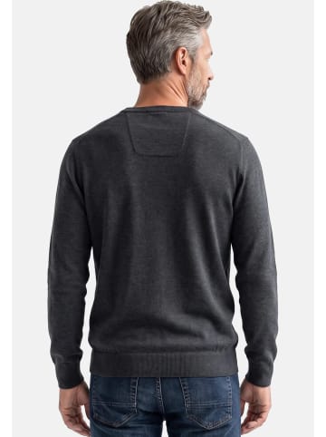 Casa moda Pullover Basic in Dunkelgrau