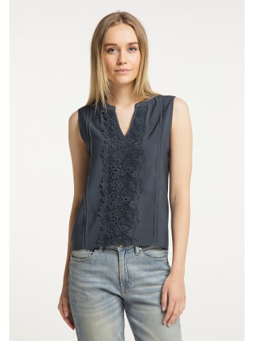 DreiMaster Damen Top in Graublau
