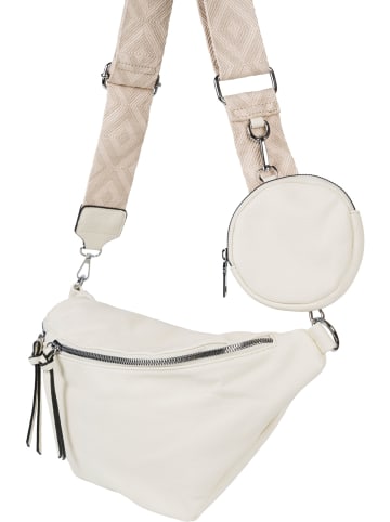 styleBREAKER Umhängetaschen Set 3-Teilig in Creme-Beige