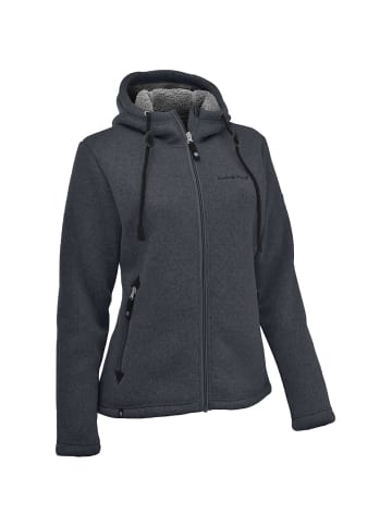 Maul Sport Strickfleece Jacke Chieming in Schwarz