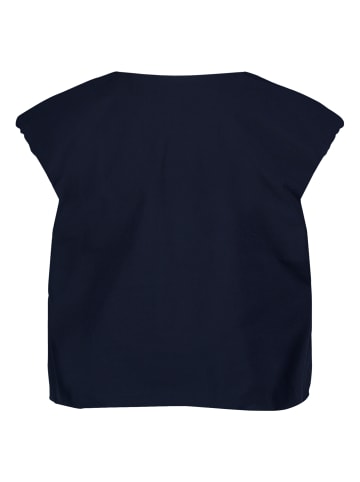 Zero  Blusenshirt. mit Rundhalsausschnitt in Deep Sky