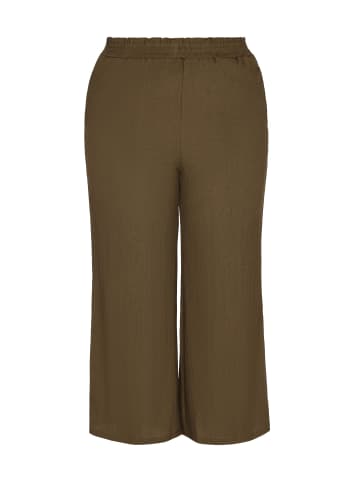 Joella Women Plus Size Pants in GREEN OLIVE