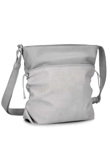 Zwei Jana J100 - Umhängetasche 29 cm (rubin) in nubuk-ice