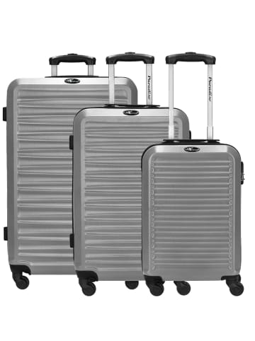 Paradise by CHECK.IN Havanna - Trolley-Set 3tlg. in silber