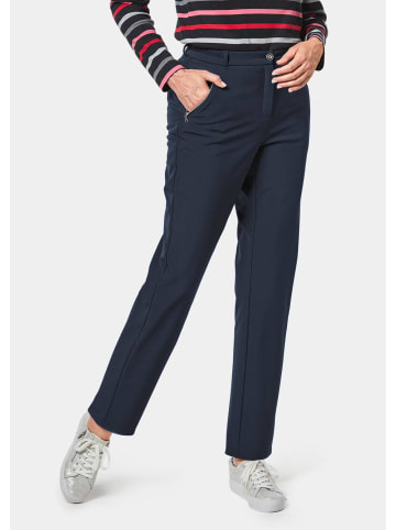 GOLDNER Kurzgröße:  Softshell-Hose CARLA in rauchblau