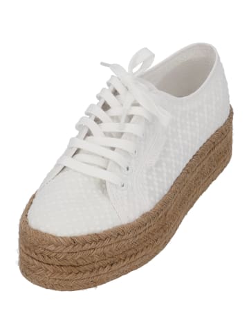 Superga Schnürschuhe in 901 white