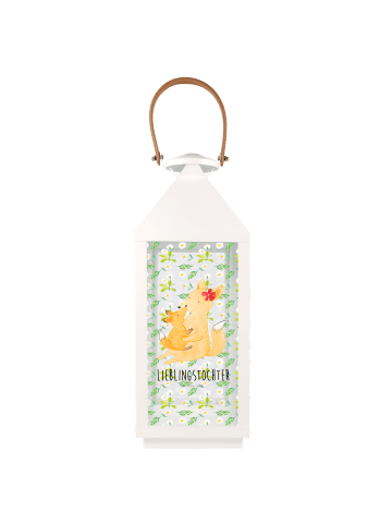 Mr. & Mrs. Panda Deko Laterne Fuchs Mama mit Spruch in Transparent
