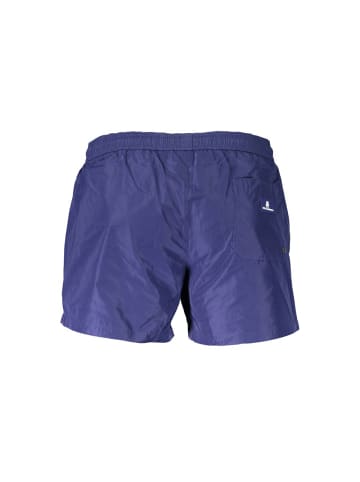 Karl Lagerfeld Blaue Polyester-Badeshorts