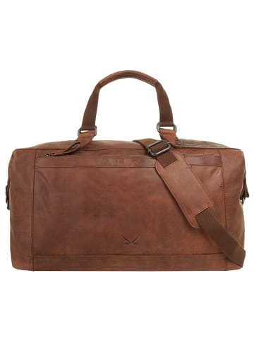 Sansibar Reisetasche echt Leder in braun