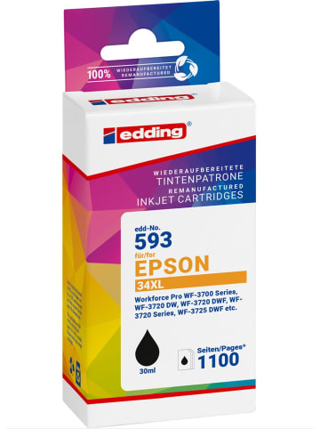 edding Druckerpatrone ersetzt Epson T34XL black