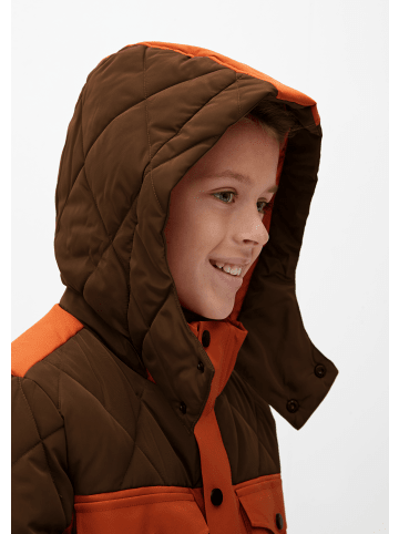 s.Oliver Outdoor Jacke langarm in Braun-orange