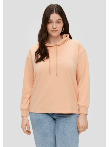 QS Sweatshirt langarm in Orange