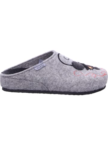Tofee Pantoffel in grau