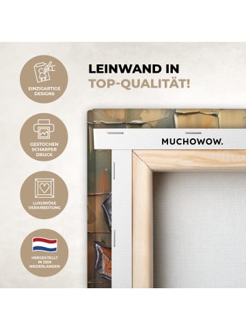 MuchoWow Leinwand bilder Herbstblätter (BxH)