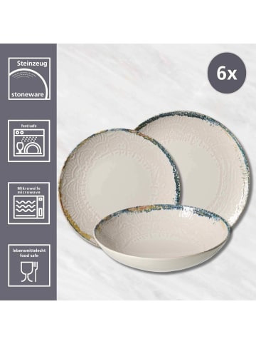 Ritzenhoff & Breker 18er Set Teller-Set Alfonso in beige