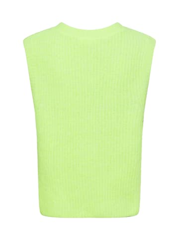 American Vintage Strickweste East in zitrone - 0001