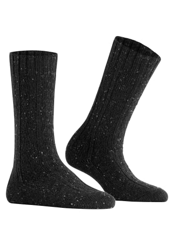 Falke Tweed Tales Socke in Anthra.mel