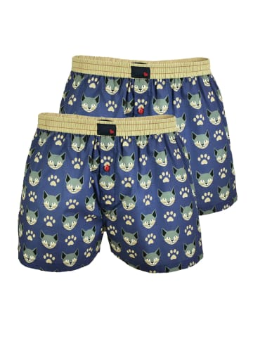 Unabux Boxer FLYING FALCON in blau3