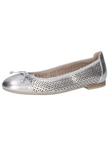 Caprice Ballerina in SILVER METAL.