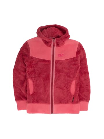 Jack Wolfskin Jacke Polar Bear Fleece Sweat in Rosa