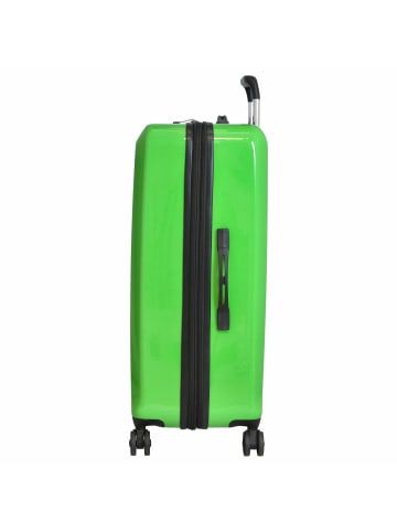 Check.In London 2.0 - 4-Rollen-Trolley 75 cm (orange) in grün