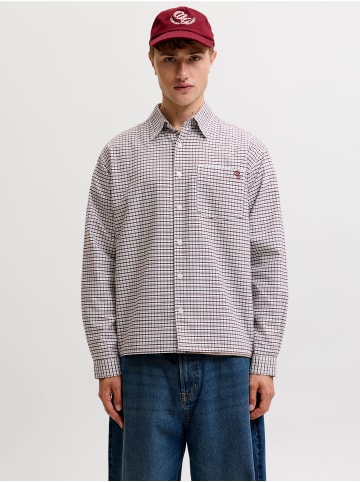 Jack & Jones Oxford Hemd in Chocolate Truffle