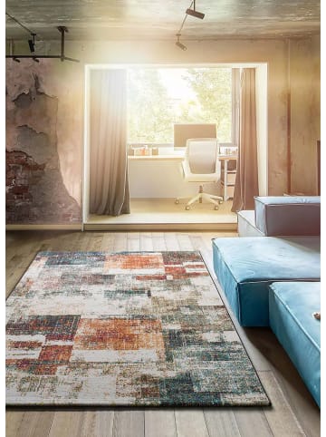 Atticgo Kurzflor-Teppich PANDORA in mehrfarbig