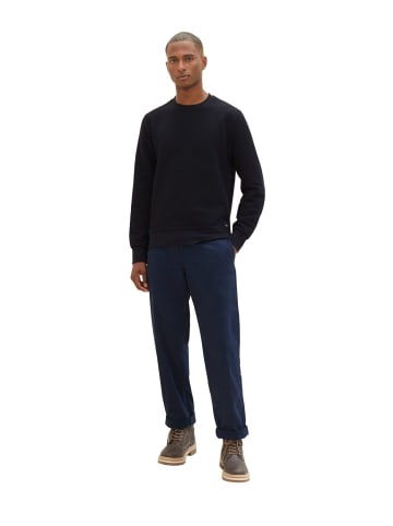 Tom Tailor Sweatshirt QUILTED SWEAT in Blau