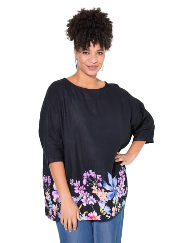 MIAMODA Bluse in schwarz