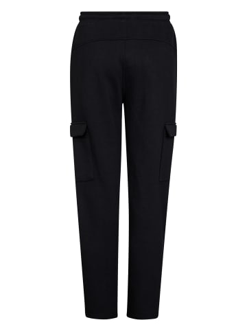 Petrol Industries Fleece Cargo-Jogginghose forgebay in Schwarz