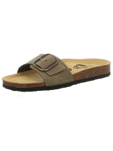 Plakton Klassische Pantolette in khaki