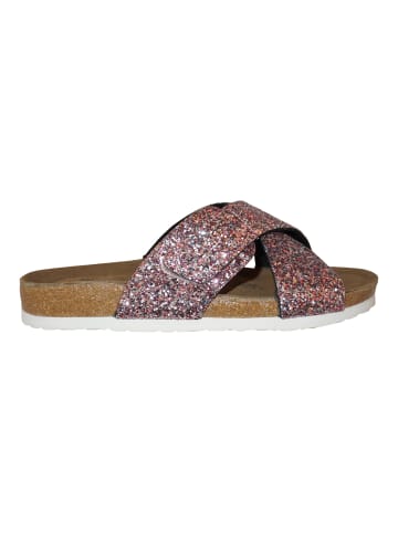 BIOSOFT Sandalen Glitter in Rose