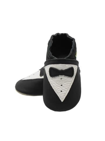 Sayoyo Baby Krabbelschuhe aus Leder, weiche Lauflernschuhe mit rutschfester Sohle 