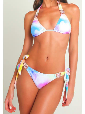 Moda Minx Bikini Top Chasing Sunsets Triangel Top in Mehrfarbig
