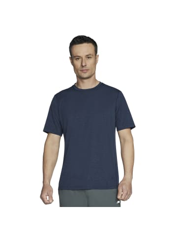 Skechers Skechers GO DRI Charge Tee in Dunkelblau