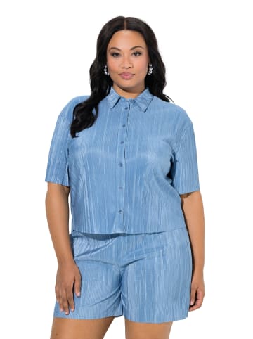 Ulla Popken Bluse in rauchblau