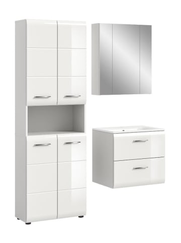 ebuy24 Weiß 135 x 46 cm