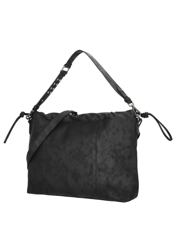 FREDs BRUDER Rebel At Heart Squeezy Hobo - Schultertasche 49 cm (black) in schwarz