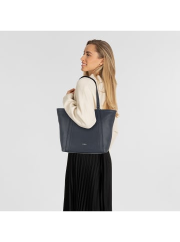 Gabor Bessy Shopper Tasche 40 cm in dark blue